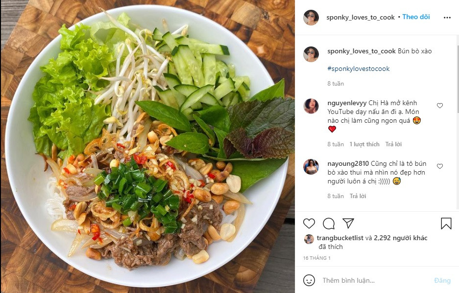 Dân mạng ngất ngây ngắm kênh đồ ăn 'thượng hạng' của Tăng Thanh Hà ảnh 5