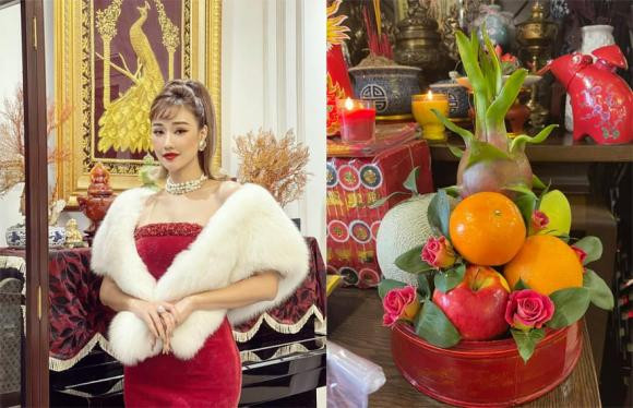 Mâm cỗ cúng Táo Quân của gia đình NSND Tự Long, Công Lý và loạt sao Việt ảnh 4