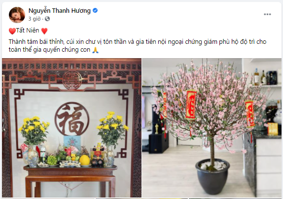 SAO VIỆT 30 TẾT: NSND Công Lý khoe mâm cúng đầy đủ, Như Quỳnh rạng rỡ đón xuân Tân Sửu ảnh 7