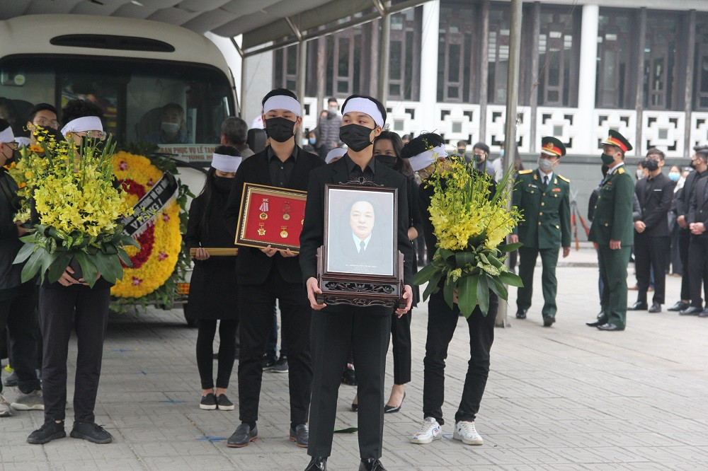 Phút cuối tiễn biệt NSND Trung Kiên ảnh 12