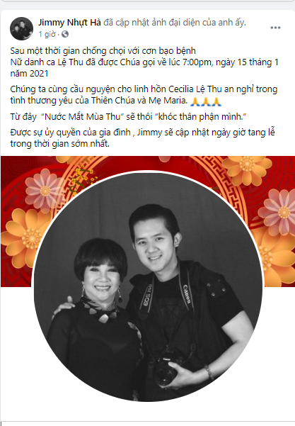 Khán giả bàng hoàng xót xa: 'Phép màu đã không xảy ra, mãi nhớ giọng hát danh ca Lệ Thu' ảnh 1