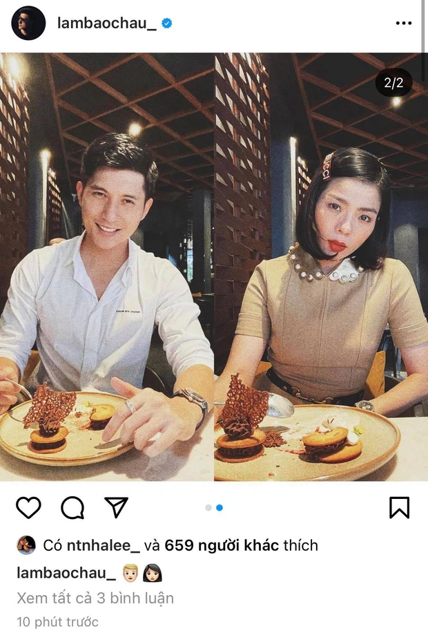 Lệ Quyên tung hình tựa vai tình trẻ vào đúng 0h ngày Valentine ảnh 2