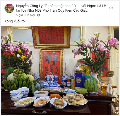 SAO VIỆT 30 TẾT: NSND Công Lý khoe mâm cúng đầy đủ, Như Quỳnh rạng rỡ đón xuân Tân Sửu ảnh 1