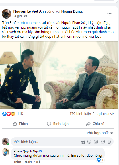 Việt Anh kỉ niệm 5 năm quay 'Người phán xử' với NSND Hoàng Dũng ảnh 1