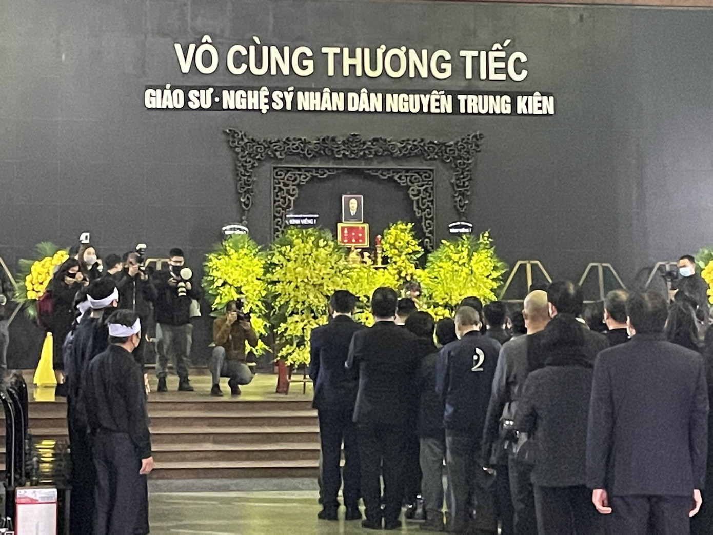 Tang lễ NSND Trung Kiên ảnh 2