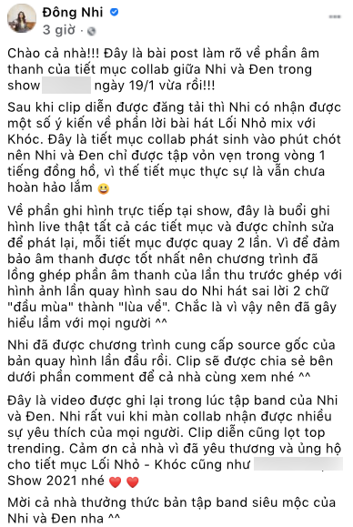 Thực hư câu chuyện Đông Nhi hát nhép? ảnh 1