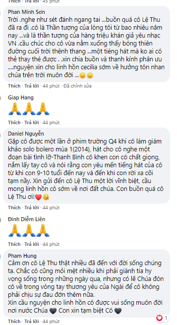 Khán giả bàng hoàng xót xa: 'Phép màu đã không xảy ra, mãi nhớ giọng hát danh ca Lệ Thu' ảnh 2
