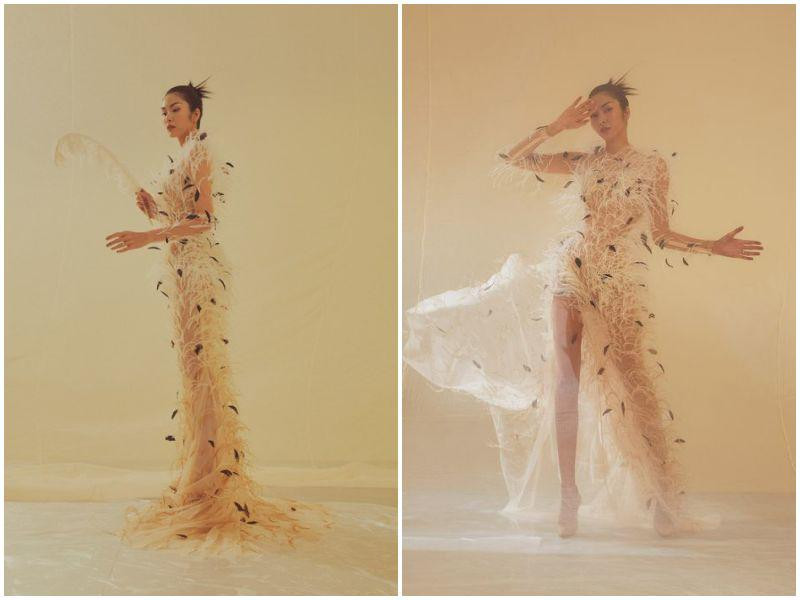 Chi Pu mặc xuyên thấu không nội y 'nóng mắt' ảnh 2