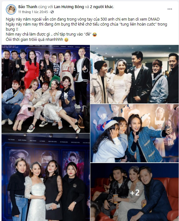 Bảo Thanh: 'Năm nay chả làm được gì - chỉ tập trung vào đẻ' ảnh 1