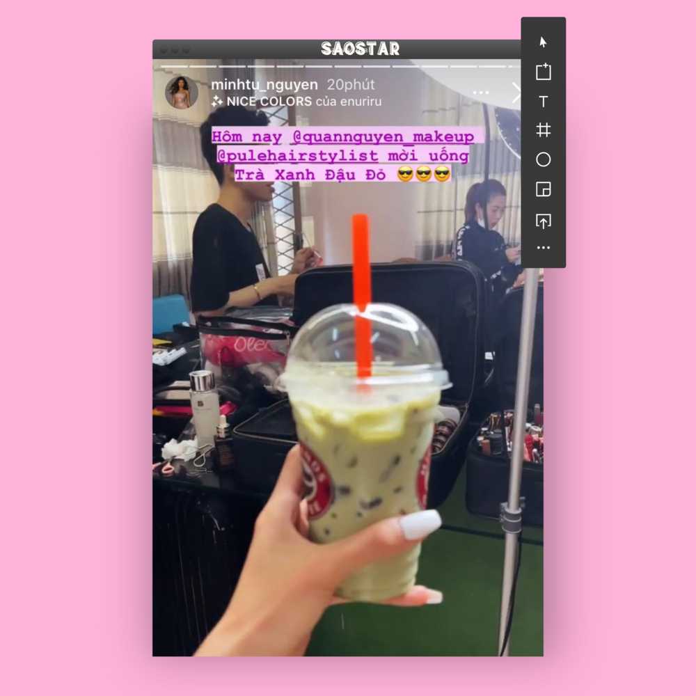 Loạt sao Việt bắt trend 'trà xanh' đầy ẩn ý ảnh 3