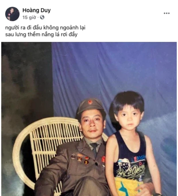Lời chào cuối của 2 con trai NSND Hoàng Dũng gửi tới bố ảnh 1