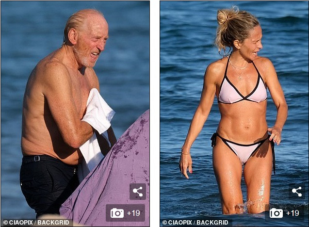 Tài tử 73 tuổi của ‘Game of Thrones’ khóa môi nồng nàn ‘tình trẻ’ trên biển ảnh 8