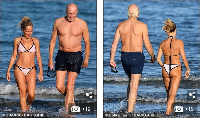 Tài tử 73 tuổi của ‘Game of Thrones’ khóa môi nồng nàn ‘tình trẻ’ trên biển ảnh 2