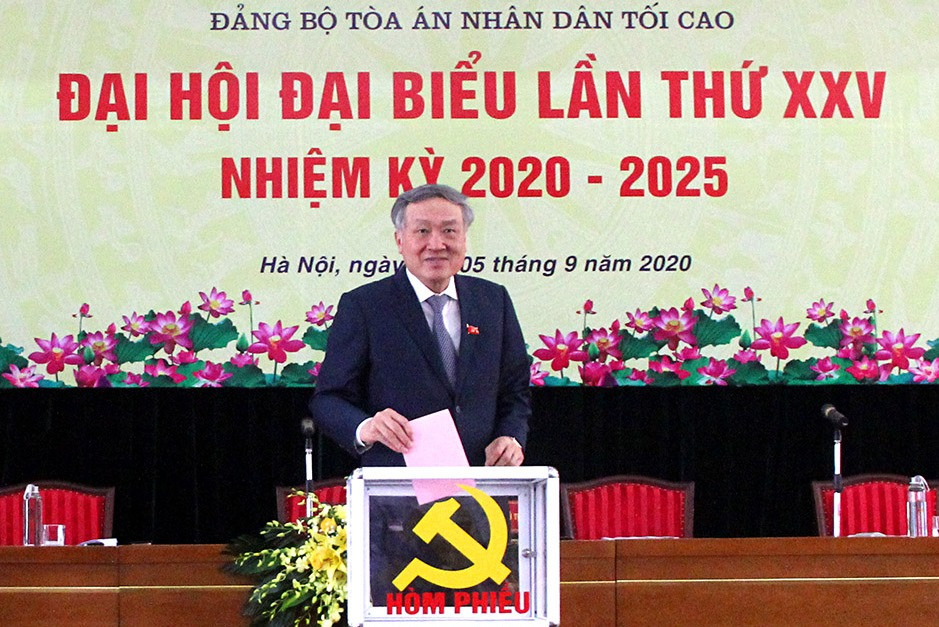 Ông Lê Hồng Quang làm Bí thư Đảng bộ Tòa án nhân dân tối cao ảnh 4