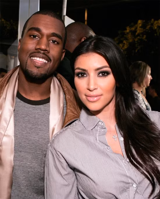 Kim và Kanye khi vẫn là bạn. Kim và Kanye khi vẫn là bạn.