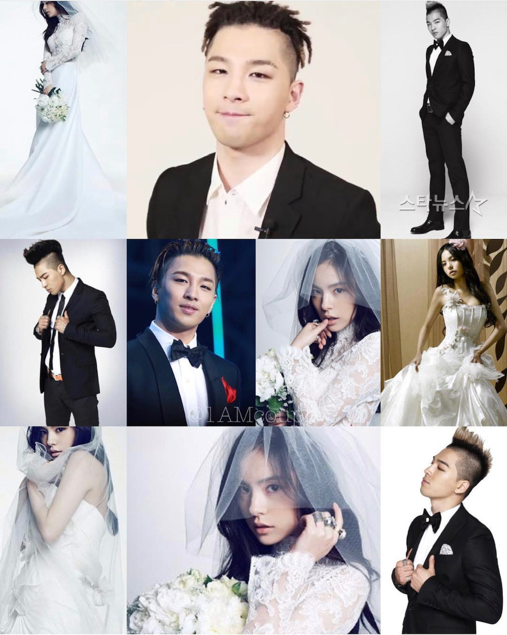 Cặp đôi vàng K-biz Taeyang và Min Hyo Rin kỷ niệm 3 năm ngày cưới; “Phù thủy” Song Ji Hyo xuất hiện với visual "gây bão" ảnh 8