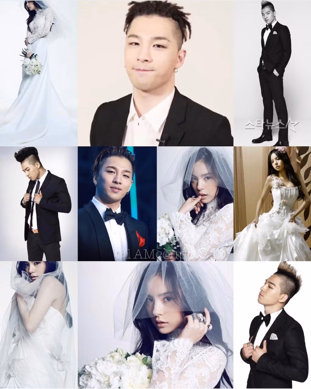 Cặp đôi vàng K-biz Taeyang và Min Hyo Rin kỷ niệm 3 năm ngày cưới; “Phù thủy” Song Ji Hyo xuất hiện với visual "gây bão" ảnh 8