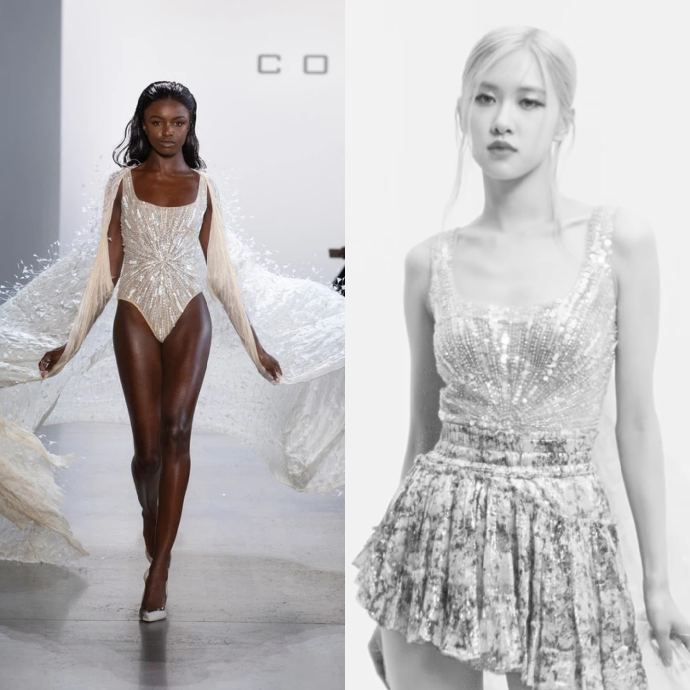 Rosé lần đầu thổ lộ tình cảm bằng lời với chiếc váy gần 300 triệu đồng của NTK Công Trí ảnh 5