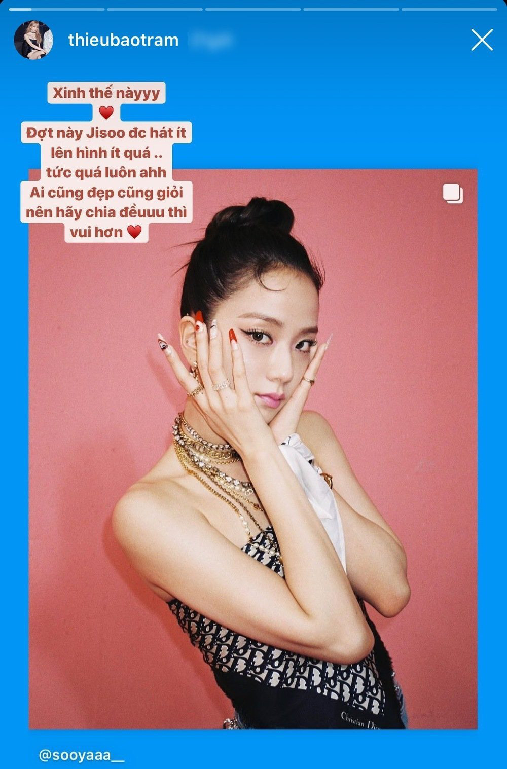 Là fan cứng của Black Pink, “bạn gái tin đồn” Sơn Tùng M-TP phàn nàn về MV “Ice Cream” ảnh 4