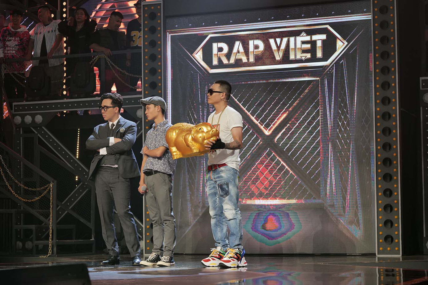 ‘Rap Việt’ lập siêu kỷ lục lượt xem, đồng dao 'Bắc Kim Thang' gây nổi da gà ảnh 5