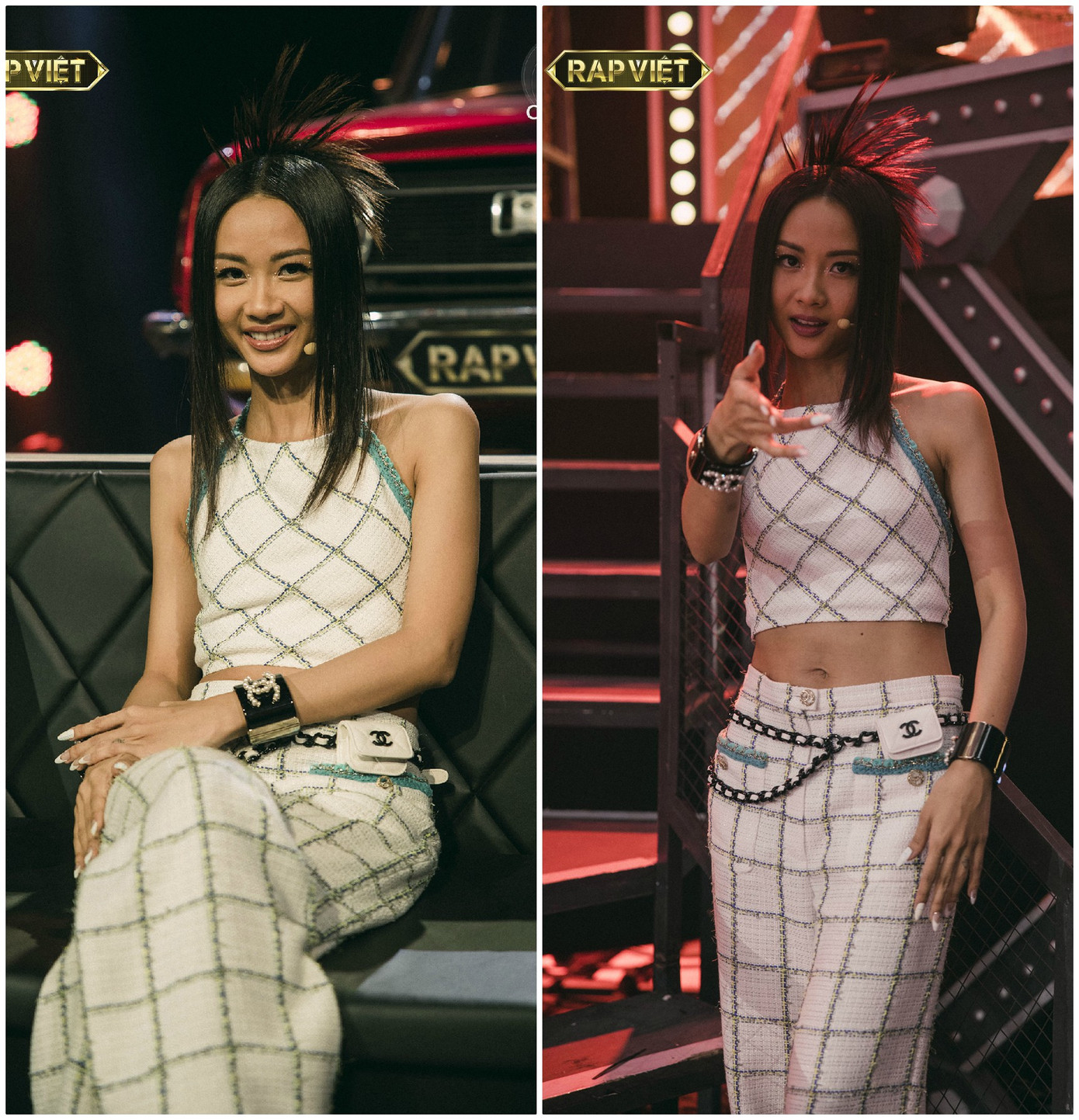 Hé lộ chung kết Rap Việt rực lửa, HLV mặc cực 'ngầu' và Binz vẫn 'một màu' ảnh 11