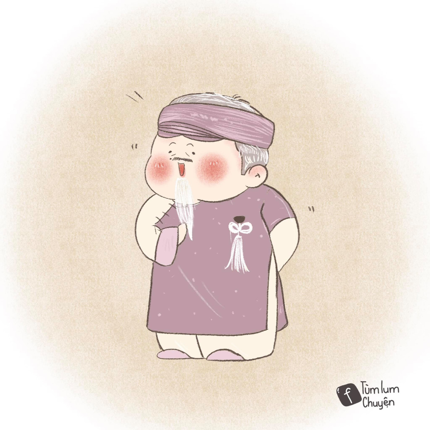 Bộ tranh vẽ từng vai diễn để đời của nghệ sĩ Chí Tài gây xúc động ảnh 17