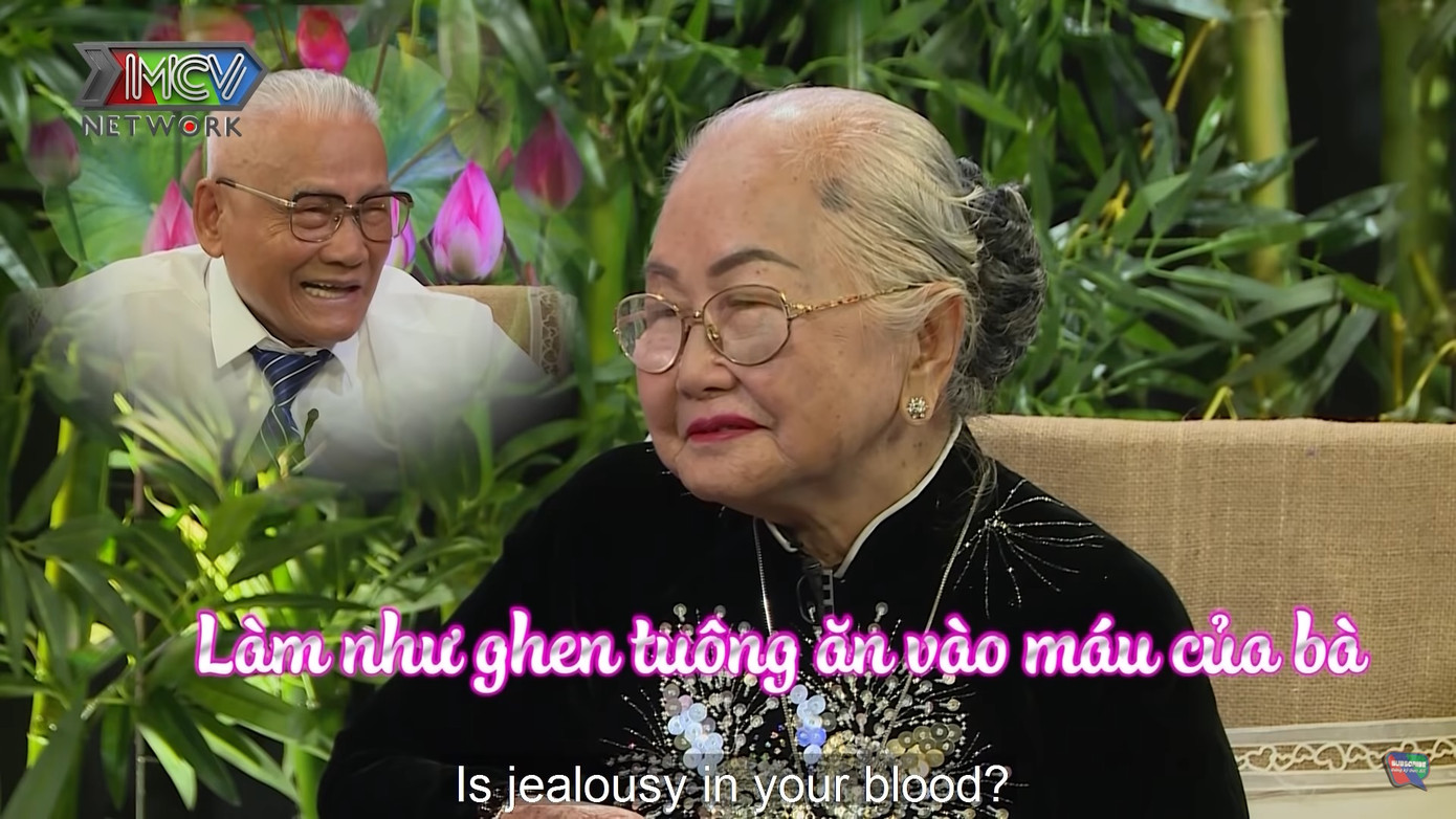 Ông 90 và bà 85 tuổi lên show 'Tình trăm năm', dí dỏm kể chuyện đêm tân hôn 'mắc cỡ' ảnh 5