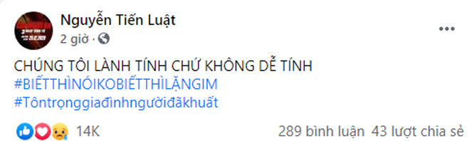 Loạt sao Việt phẫn nộ với gymer xúc phạm vợ cố NS Chí Tài và phản ứng của Hoài Linh ảnh 2