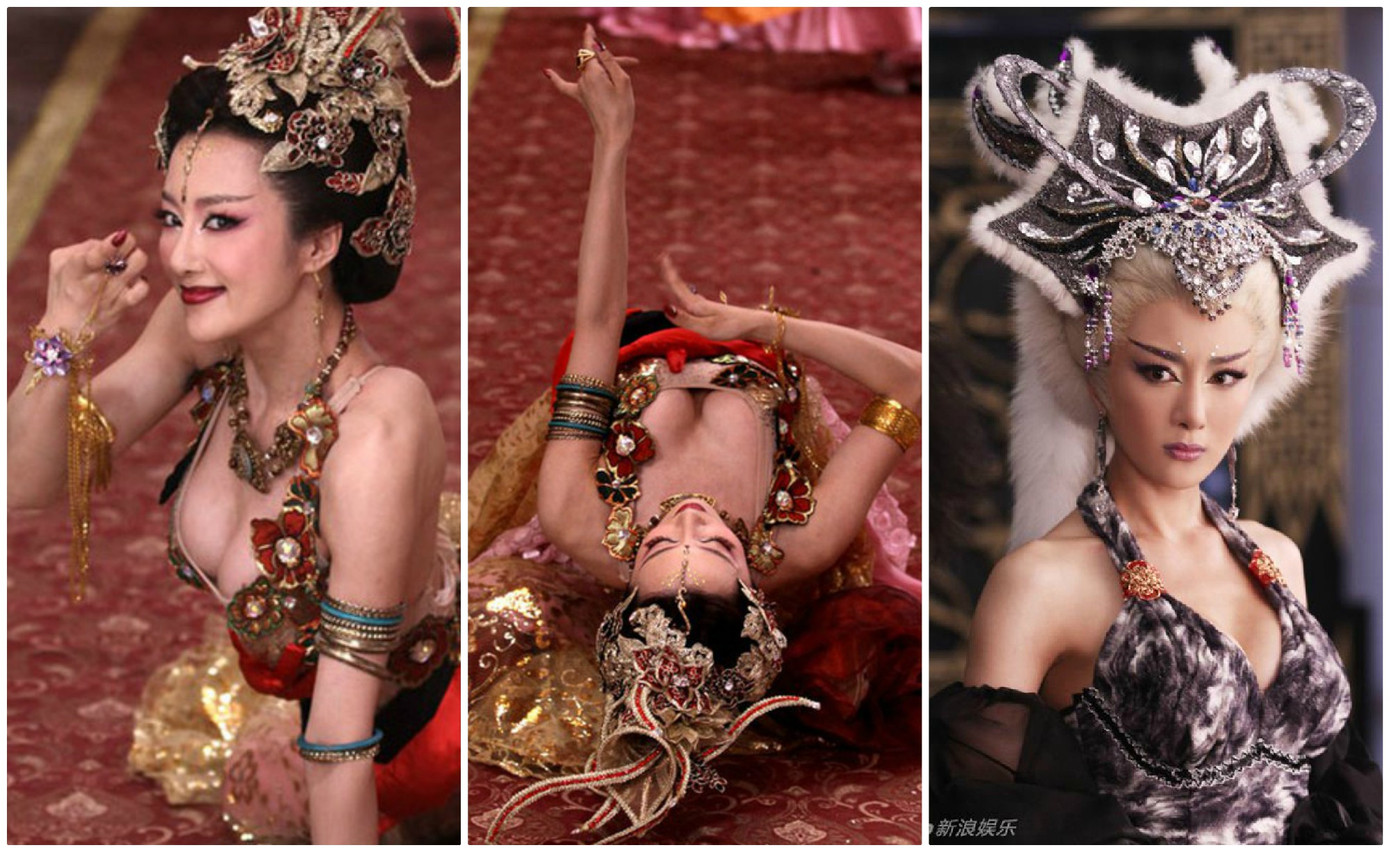 Nóng mắt với độ khêu gợi của ‘nàng Đát Kỷ hở hang nhất màn ảnh Hoa ngữ’ ảnh 1