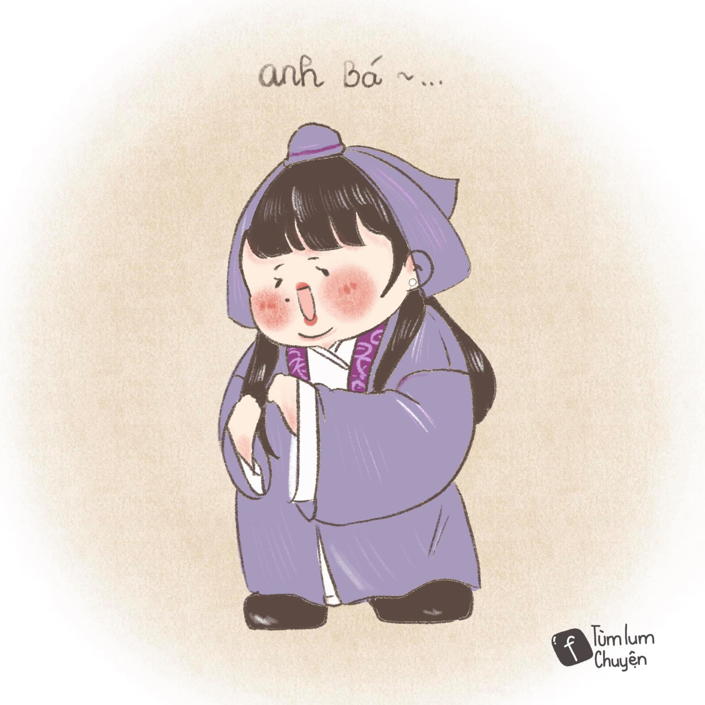 Bộ tranh vẽ từng vai diễn để đời của nghệ sĩ Chí Tài gây xúc động ảnh 2