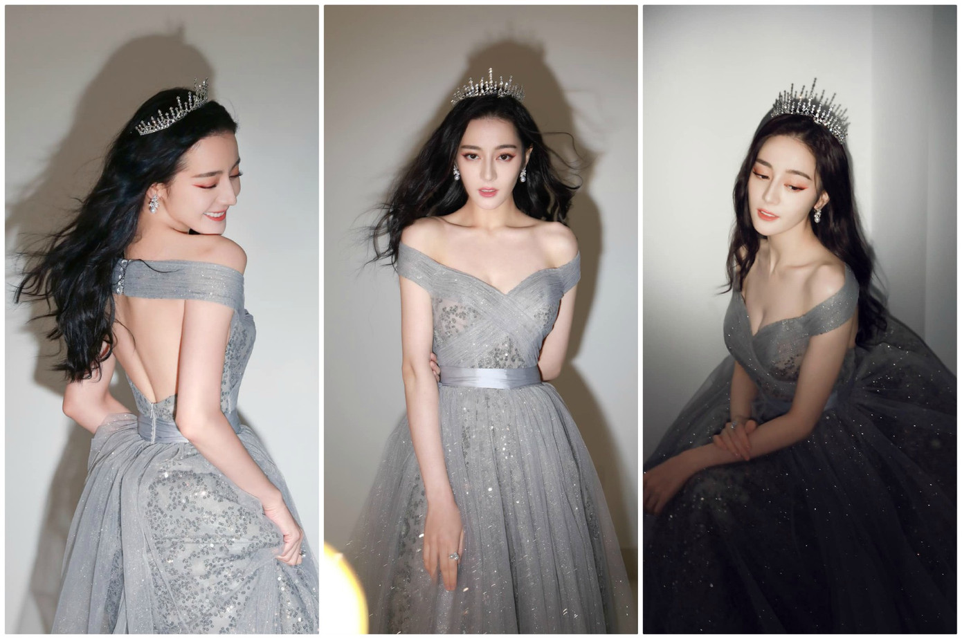 Địch Lệ Nhiệt Ba e ấp diện váy công chúa, khoe khéo lưng trần gợi cảm ảnh 2