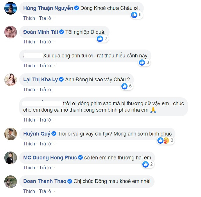 Diễn viên Huỳnh Đông bị tai nạn ngã gãy tay khi quay phim ảnh 4