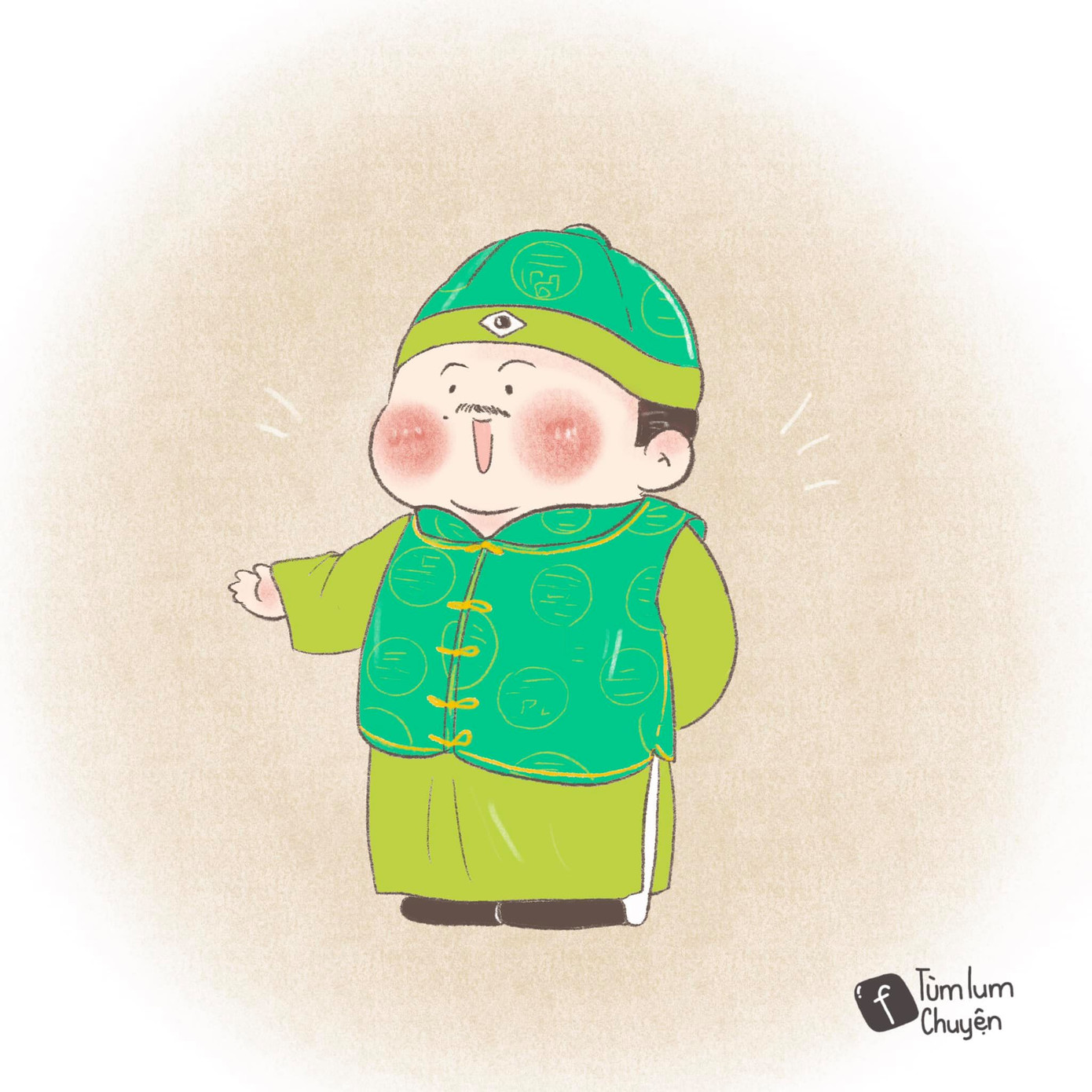 Bộ tranh vẽ từng vai diễn để đời của nghệ sĩ Chí Tài gây xúc động ảnh 15