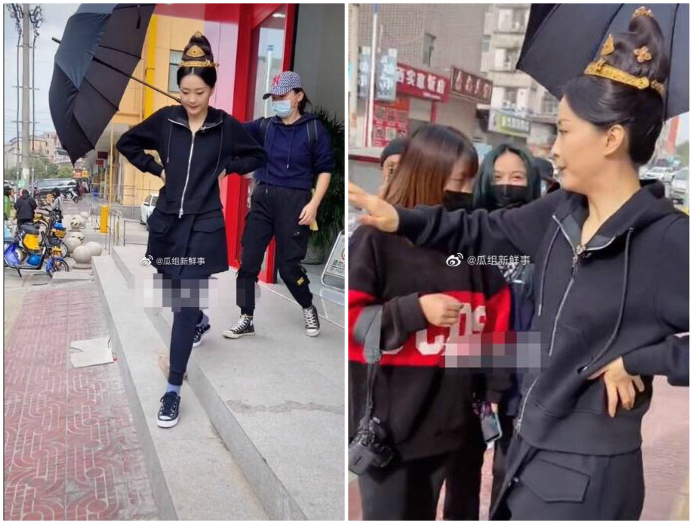 Bất ngờ trước nhan sắc tàn phai của ‘Tình Nhi cách cách’ Vương Diễm trên phim trường ảnh 1