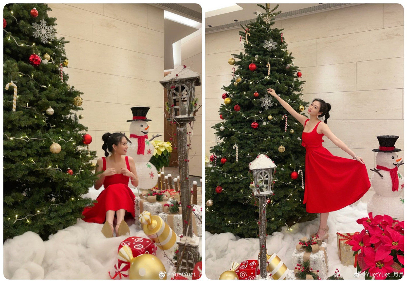 Ái nữ ‘bốc lửa’ nhà Khâu Thục Trinh khoe khéo vòng một nảy nở đêm Giáng sinh ảnh 2
