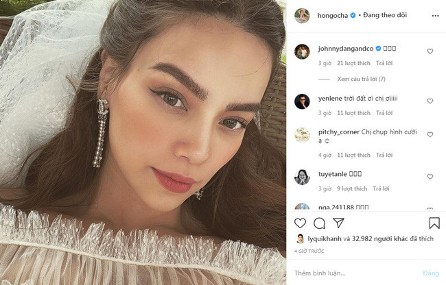 Hồ Ngọc Hà khoe ảnh lộng lẫy trong bộ váy cưới, nhan sắc bà mẹ 3 con ngày một lên hương ảnh 2