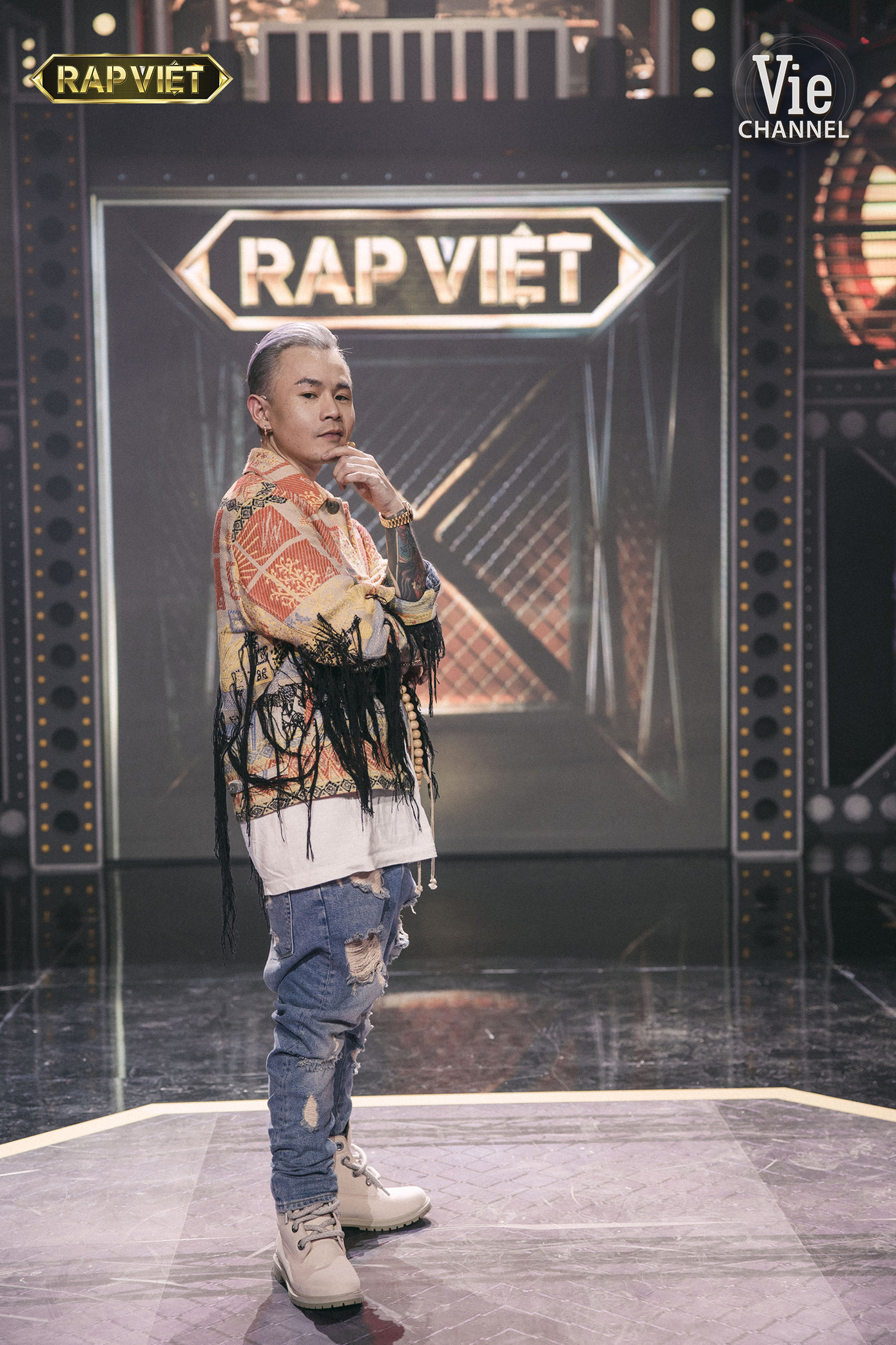 Hé lộ chung kết Rap Việt rực lửa, HLV mặc cực 'ngầu' và Binz vẫn 'một màu' ảnh 9