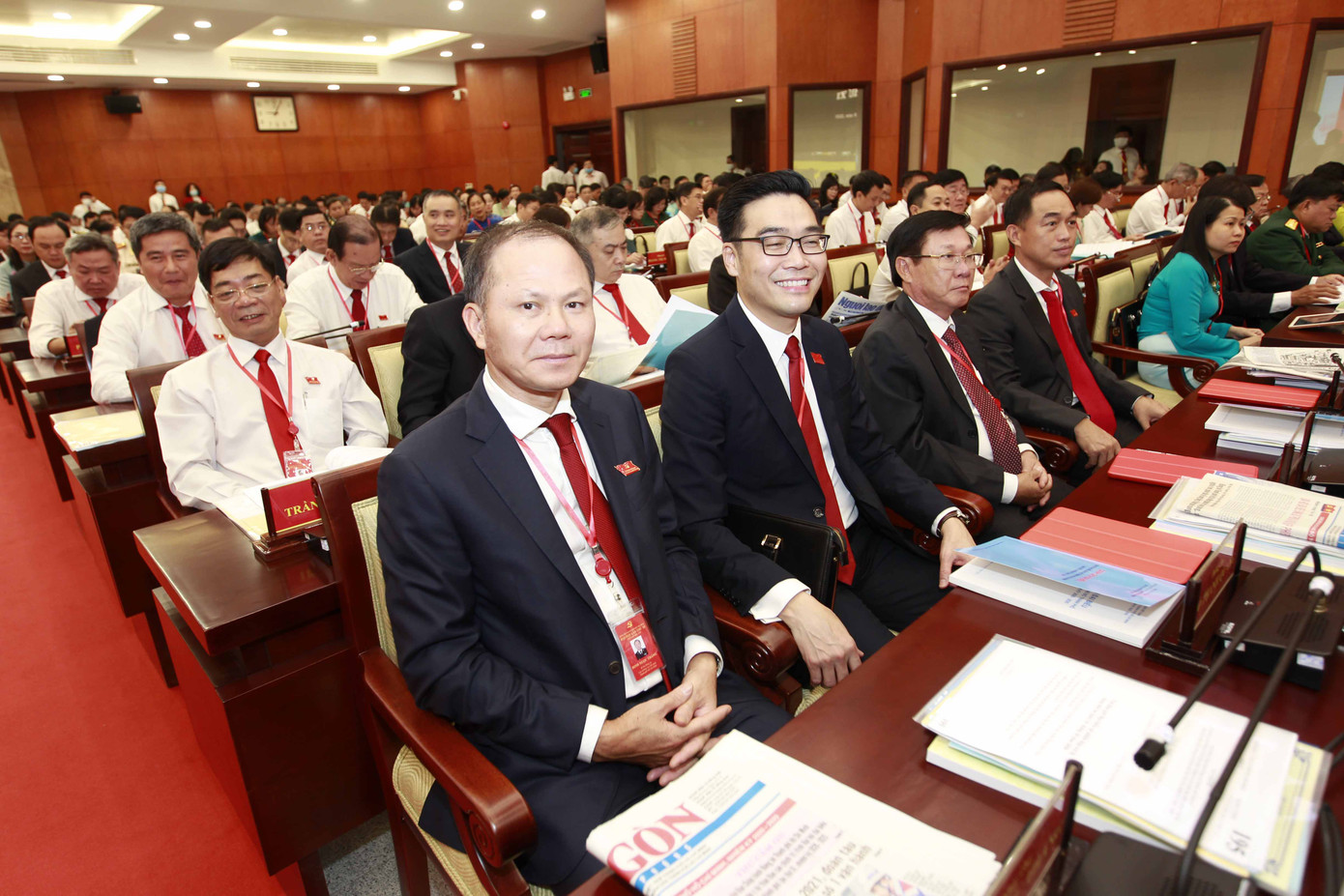 Hình ảnh phiên họp trù bị của Đại hội Đảng bộ TPHCM ảnh 12