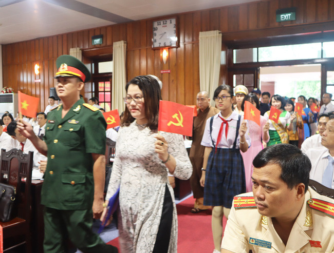 Hình ảnh lãnh đạo Trung ương dự khai mạc Đại hội Đảng bộ Long An ảnh 5