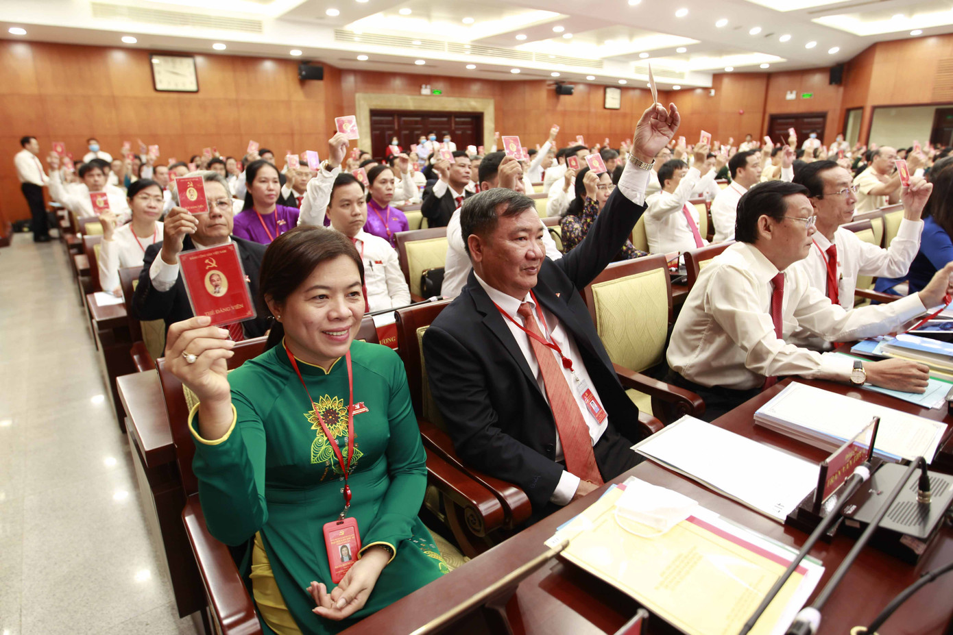 Hình ảnh phiên họp trù bị của Đại hội Đảng bộ TPHCM ảnh 6