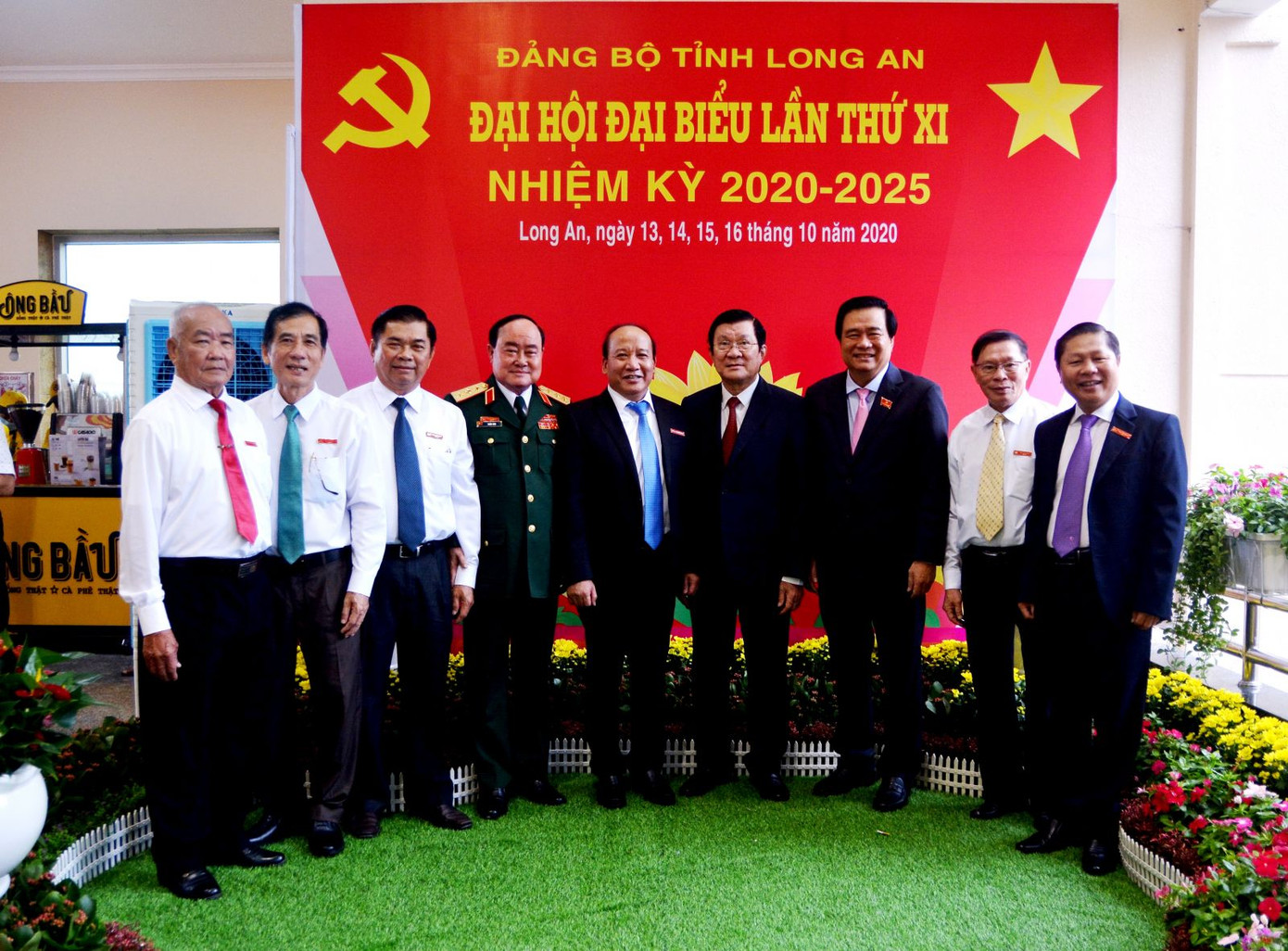 Hình ảnh lãnh đạo Trung ương dự khai mạc Đại hội Đảng bộ Long An ảnh 6