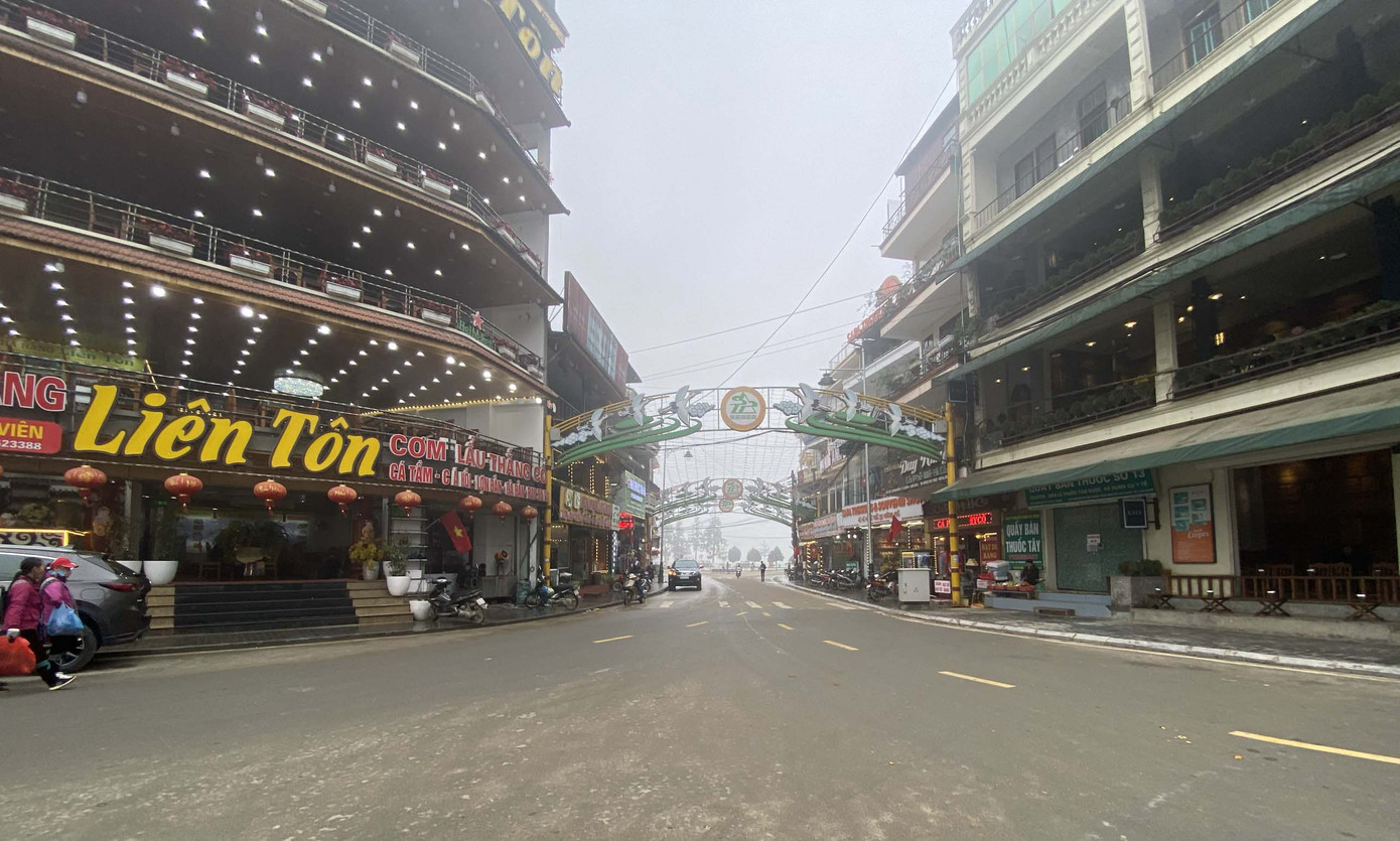 Sa Pa lặng lẽ, vắng bóng du khách giữa dịch Covid- 19 ảnh 1