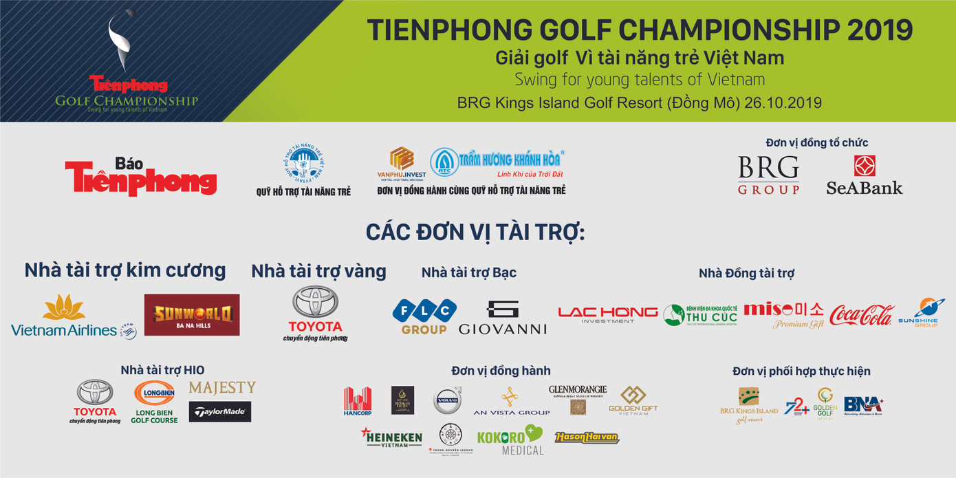  Tiền Phong Golf Championship 2019: Chung tay vì tài năng trẻ Việt Nam ảnh 1