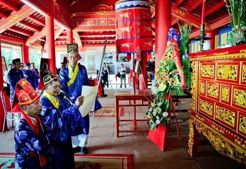 Khánh thành Đền tưởng niệm và lễ rước long vị Vua Hàm Nghi ảnh 4