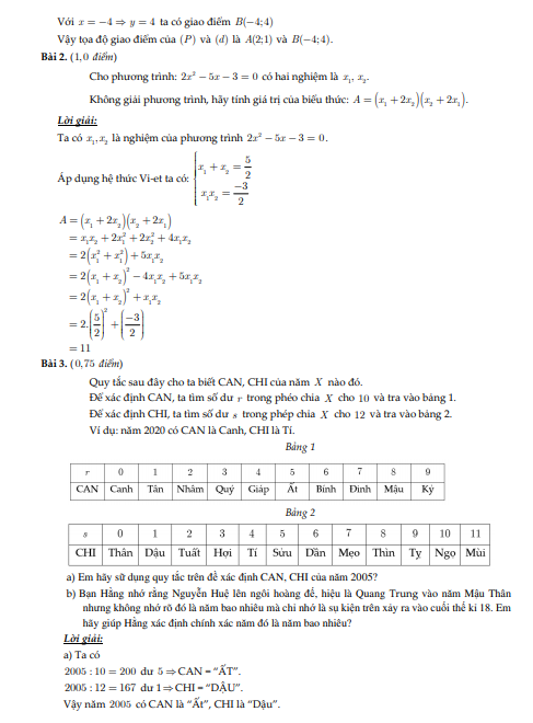 NÓNG: Đáp án đề thi môn Toán tuyển sinh lớp 10 tại TP.HCM năm 2020 ảnh 4
