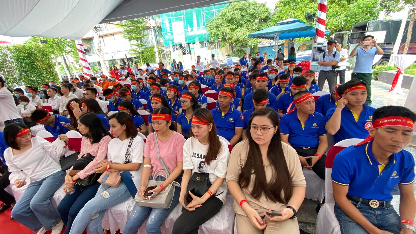 Sôi nổi Chủ nhật Đỏ ở Bình Dương ảnh 2