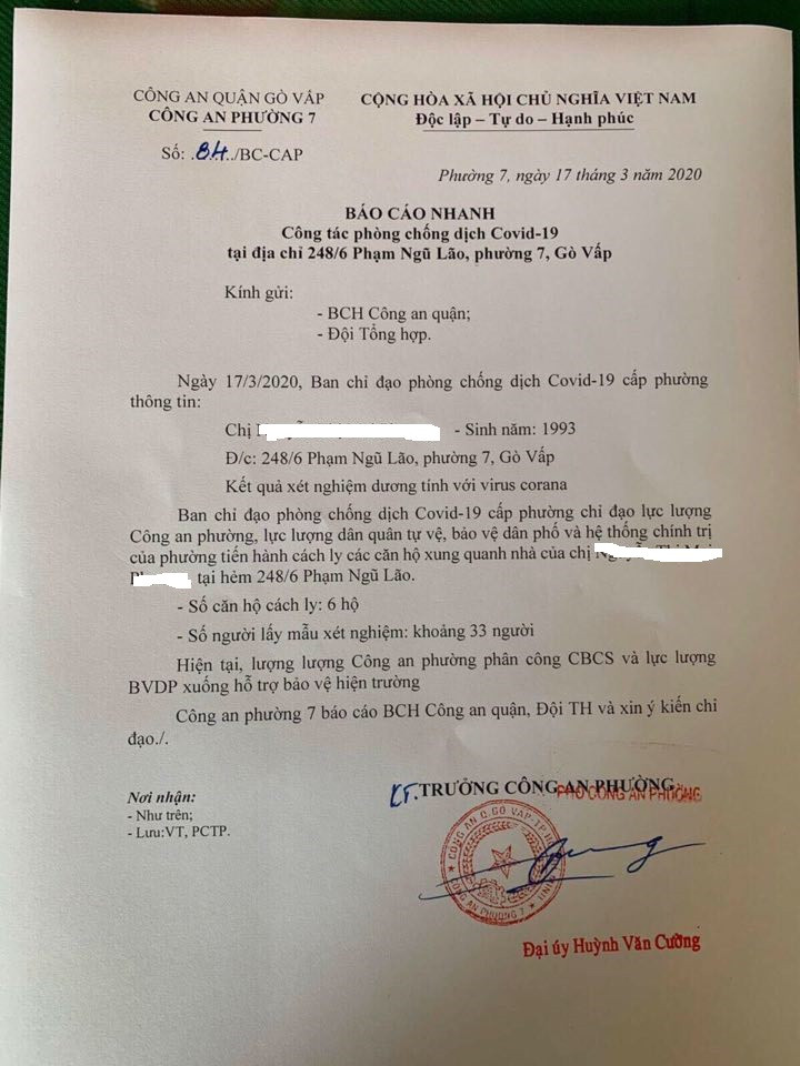 TPHCM cách ly 6 căn hộ nghi có người dương tính Covid-19 ảnh 2