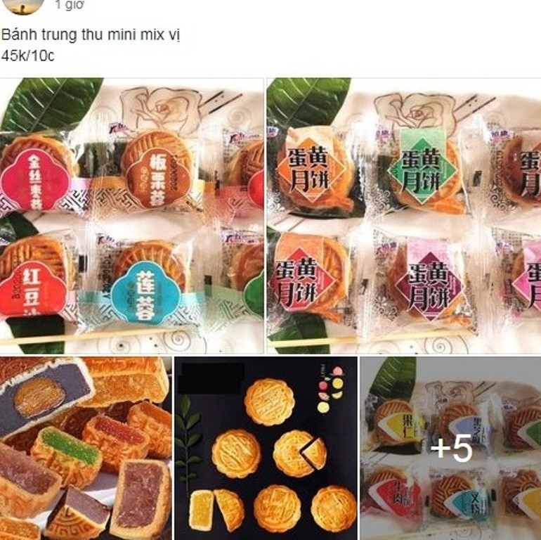 Bánh trung thu mini 3.000 đồng/cái tung hoành chợ mạng ảnh 1