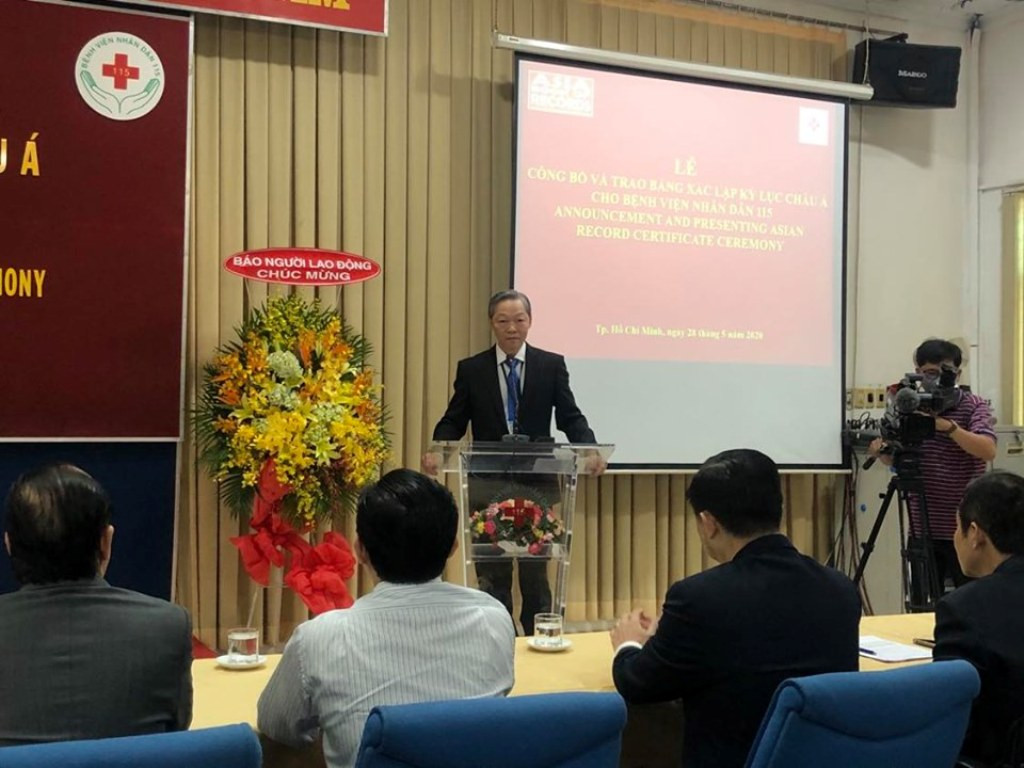 Bệnh viện Nhân dân 115 xác lập 3 kỷ lục châu Á ảnh 1