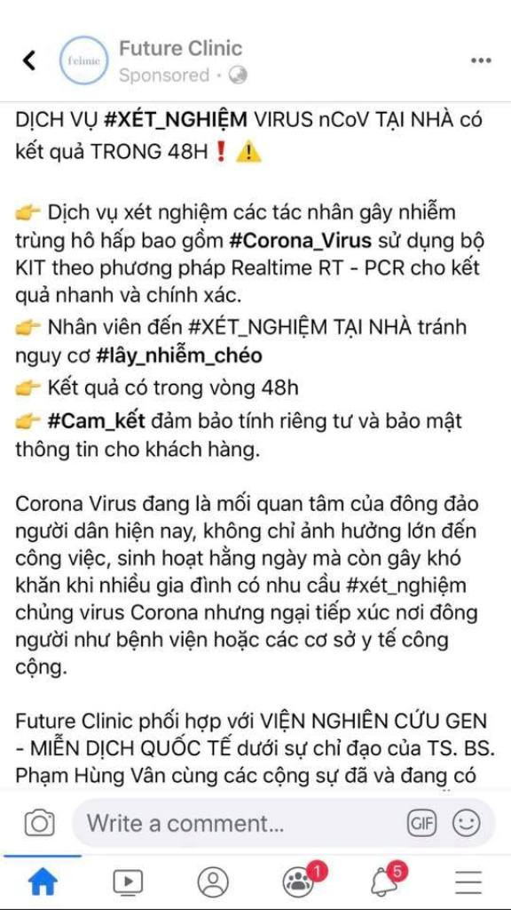 Thực hư việc xét nghiệm Covid - 19 tại nhà ảnh 1